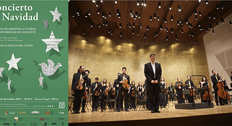 Concierto de Navidad con El Coro y la Orquesta Filármonica de la UA