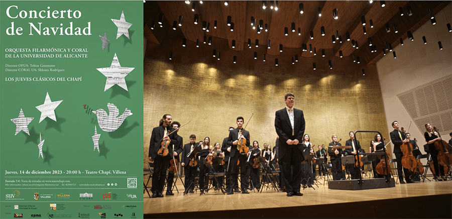 Concierto de Navidad con El Coro y la Orquesta Filármonica de la UA