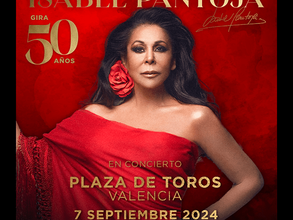 Isabel Pantoja celebrará su 50 Aniversario en Valencia