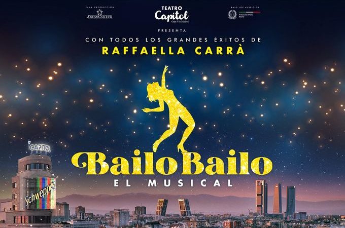 El musical  con temas de Raffaella Carrà BAILO, BAILO prorroga funciones