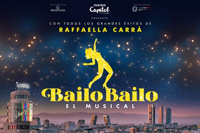 El musical  con temas de Raffaella Carrà BAILO, BAILO prorroga funciones