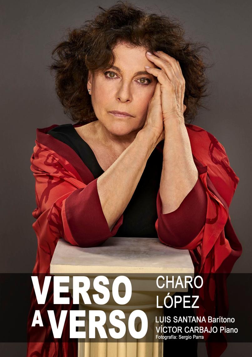Charo López presenta VERSO A VERSO en el Gran Teatre Antonio Ferrandis