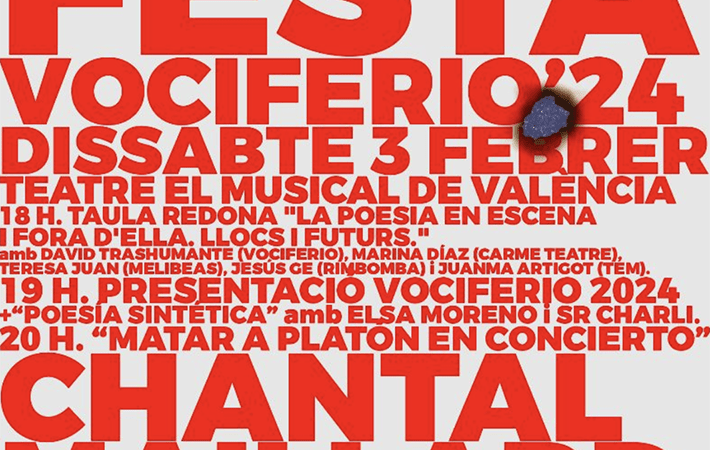 Presente y futuro de la poesía en escena en la presentación de VOCIFERIO 2024