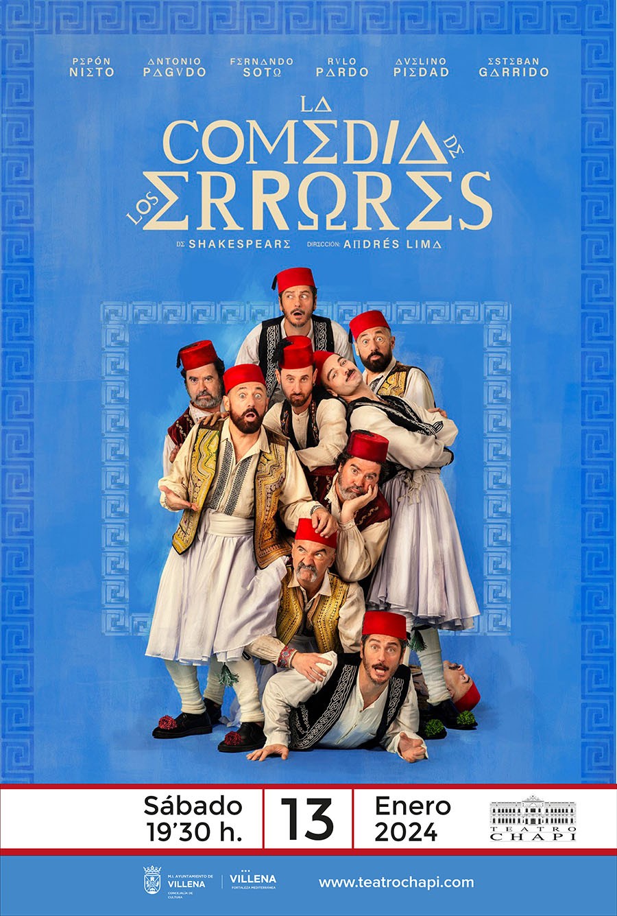 “LA COMEDIA DE LOS ERRORES” DE SHAKESPEARE EN EL CHAPÍ DE VILLENA