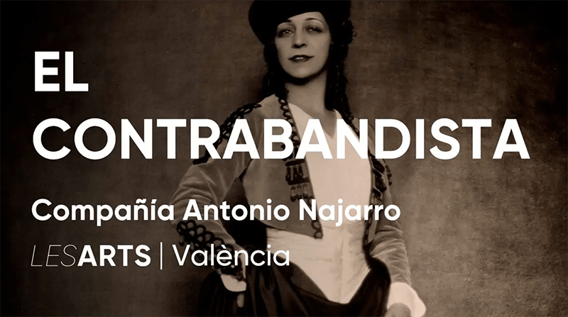 Les Arts estrena ‘El contrabandista’, el homenaje de Antonio Najarro a la mítica bailarina ‘La Argentina’