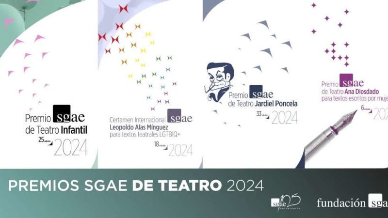 La Fundación SGAE convoca sus premios anuales para autores de teatro 2024