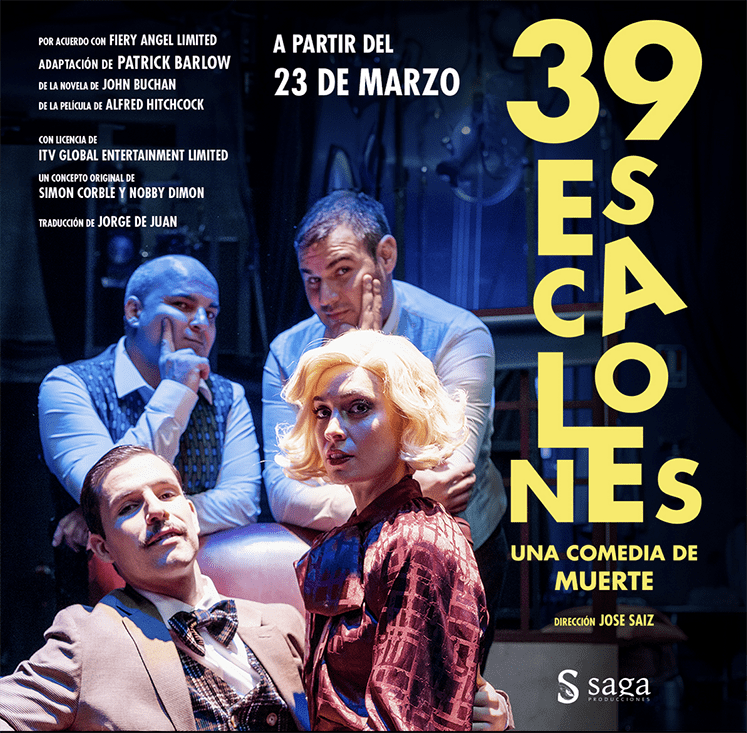 39 escalones: Vuelve la parodia más frenética