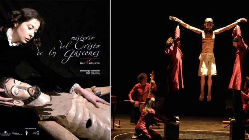 “Misterio del Cristo de los Gascones”, el espectáculo más emblemático de Nao d’Amores llega al Teatro Chapí