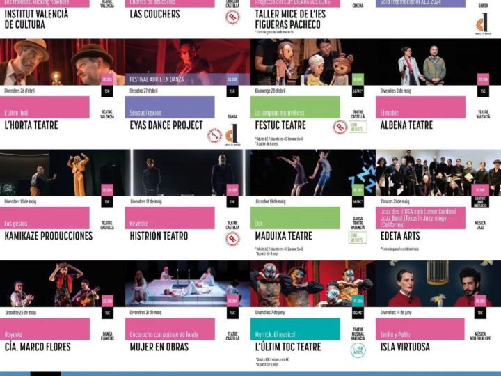 El IVC presenta más de 35 actividades en el Teatre Arniches