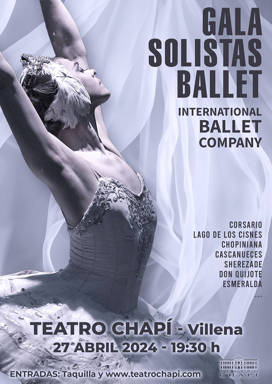 GALA DE SOLISTAS DEL BALLET CLÁSICO EN EL TEATRO CHAPÍ