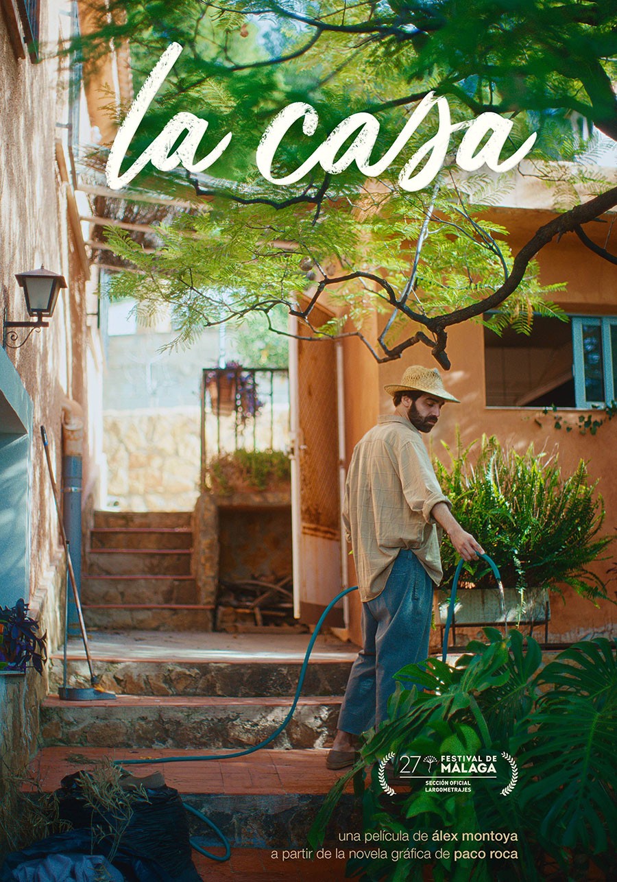 Presentación en Valencia de “LA CASA”, con las asistencias de su director, Álex Montoya, y el autor de la novela gráfica Paco Roca