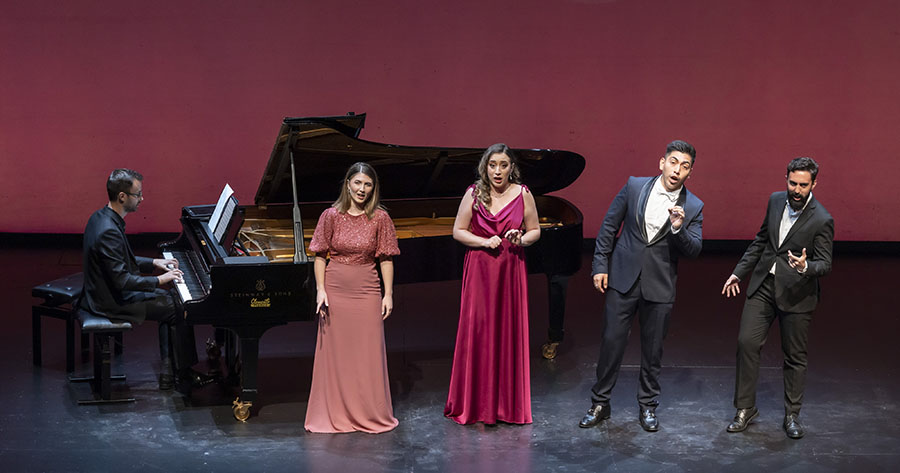 Los artistas del Centre de Perfeccionament clausuran la temporada lírica de Les Arts con la II Gala del Mecenazgo