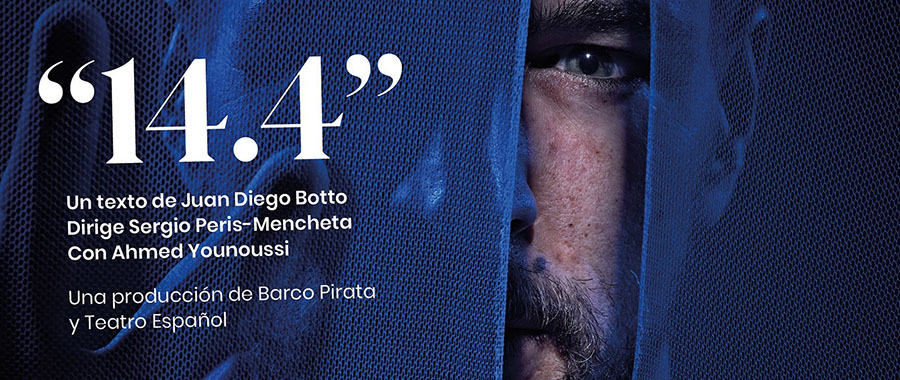 La función teatral “14.4” escrita por Juan Diego Botto en el Teatro Chapí