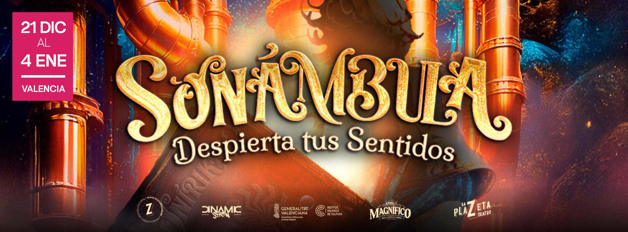 Estas Navidades en Valencia despierta tus sentidos con en Teatro la PlaZeta, un plan perfecto para toda la familia