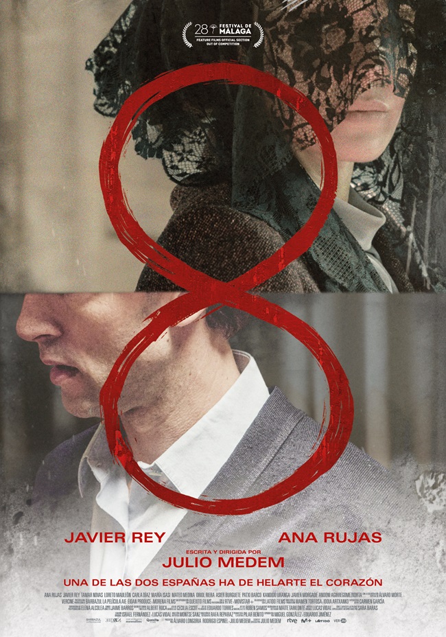 “8” La nueva película dirigida por Julio Medem protagonizada por Javier Rey y Ana Rujas