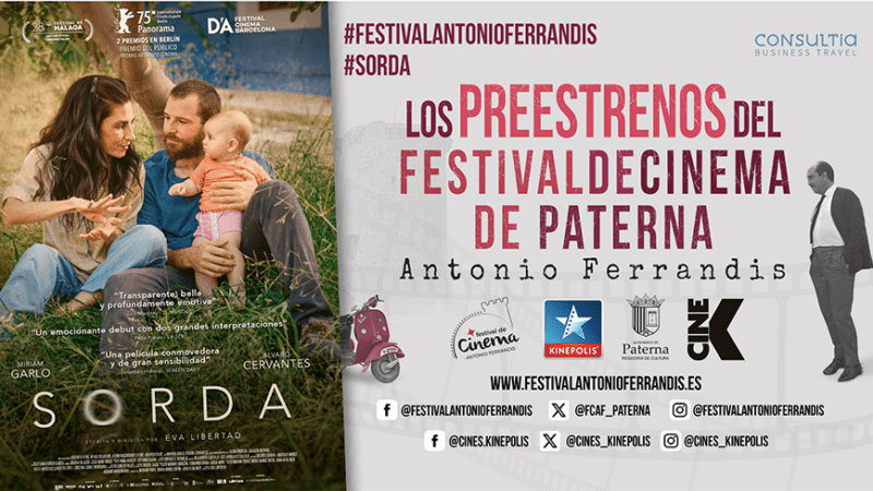 EVA LIBERTAD, MIRIAM GARLO Y ÁLVARO CERVANTES PRESENTAN “SORDA” EN KINÉPOLIS VALENCIA