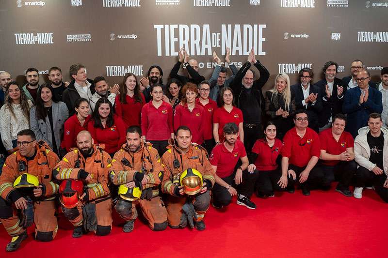 LOS CINES MN4 DE VALENCIA  ACOGIERON LA PREMIER SOLIDARIA DE TIERRA DE NADIE