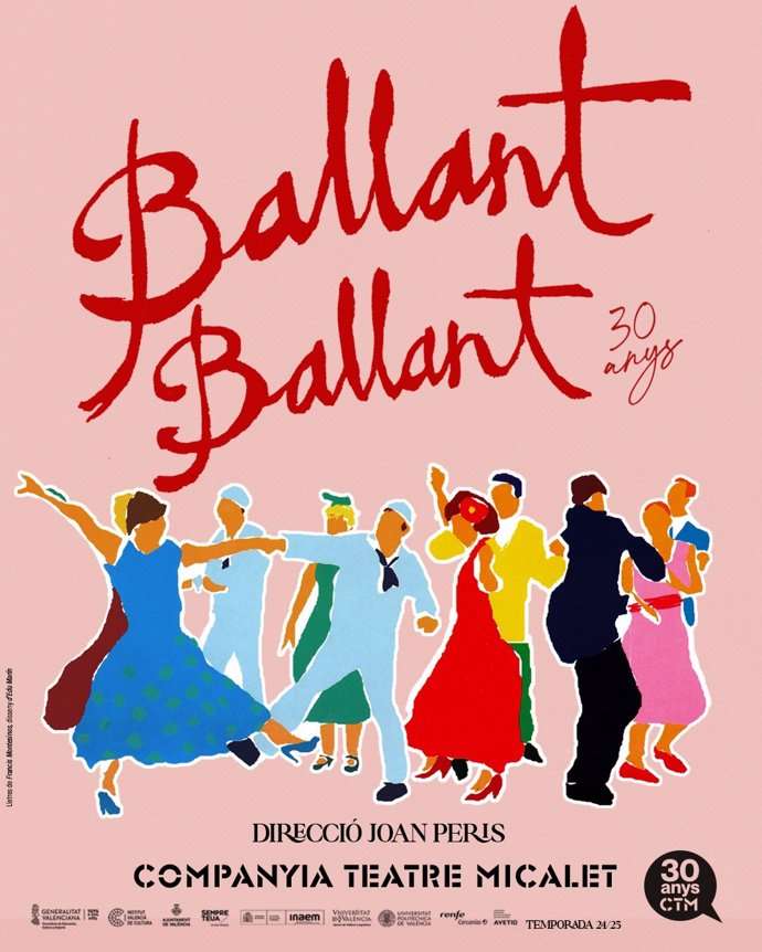 Vuelve ‘Ballant Ballant’ al  Micalet, el gran fenómeno del teatro valenciano