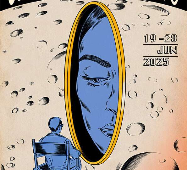 Cinema Jove presenta el cartel de la 40ª edición creado por Maria Jesús Contreras: un homenaje al embrujo del cine