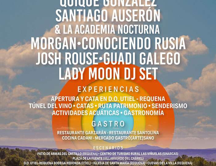 FESTIVALES TERRITORIO PRESENTA EN MADRID EL CARTEL DE TIERRA BOBAL FEST Y LAS FECHAS DE NÓMADE, SUS EVENTOS EN LA PROVINCIA DE VALENCIA 