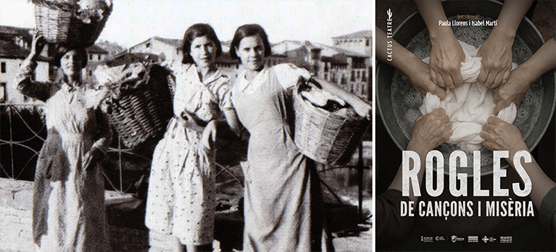 ESTA SEMANA EN SALA RUSSAFA: Estreno absoluto de ‘Rogles de cançons i misèria’, un texto de Paula Llorens e Isabel Martí para Cactus Teatre