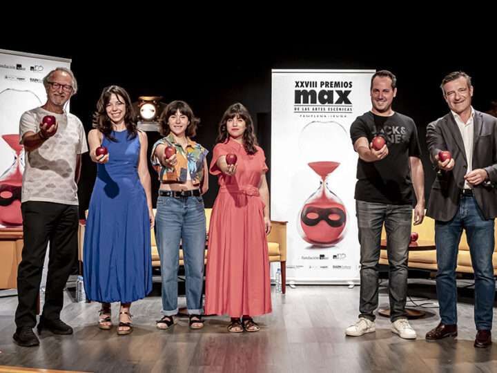 El teatro de la Comunidad Valenciana brinda por sus éxitos en los 28º Premios Max 🍎