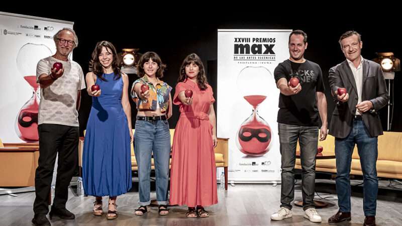 El teatro de la Comunidad Valenciana brinda por sus éxitos en los 28º Premios Max 🍎