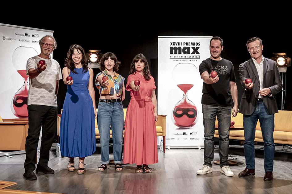 El teatro de la Comunidad Valenciana brinda por sus éxitos en los 28º Premios Max 🍎