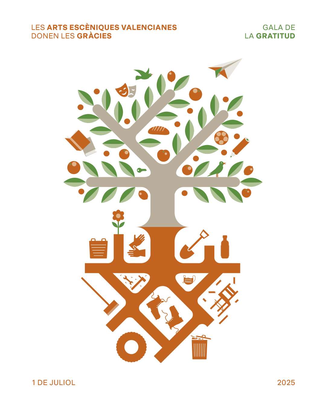 Más de un centenar de artistas se unen a la gala ‘Les arts escèniques valencianes donen les gràcies’, coordinada por AVETID