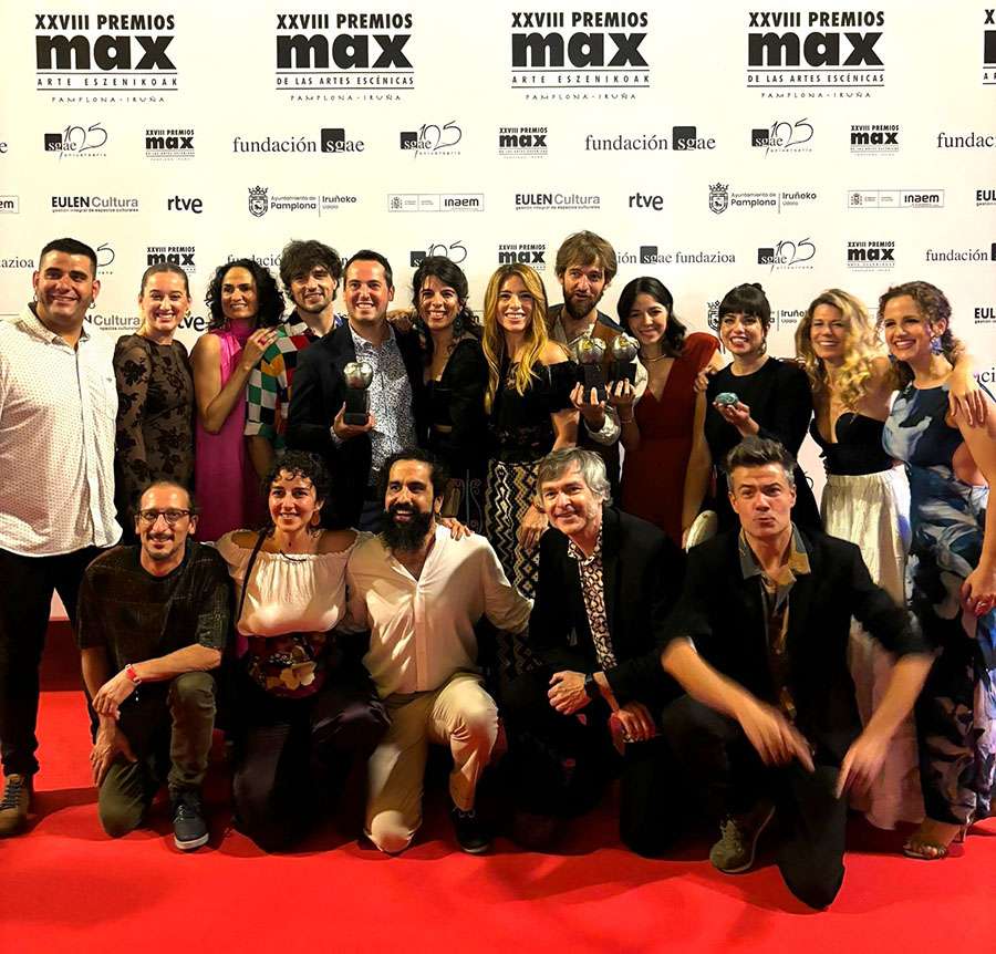 La Generalitat felicita a los profesionales de las artes escénicas valencianas galardonados en los Premios Max 2025