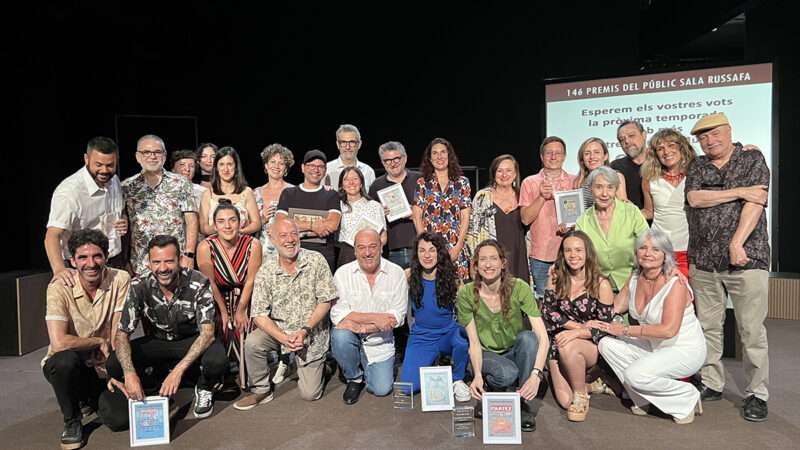 Stellae y La violación de Lucrecia, distinguidas en los Premios del Público de Sala Russafa