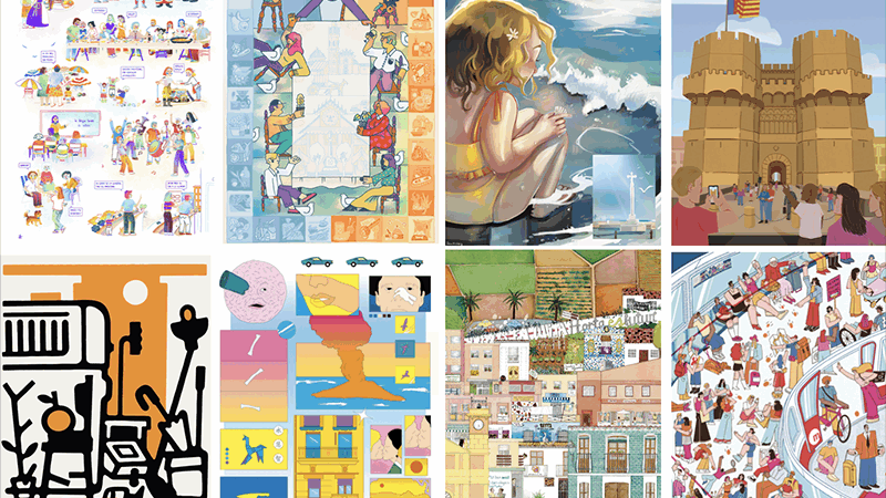 ‘València se ilustra’ presenta el futuro de la ilustración en su exposición final