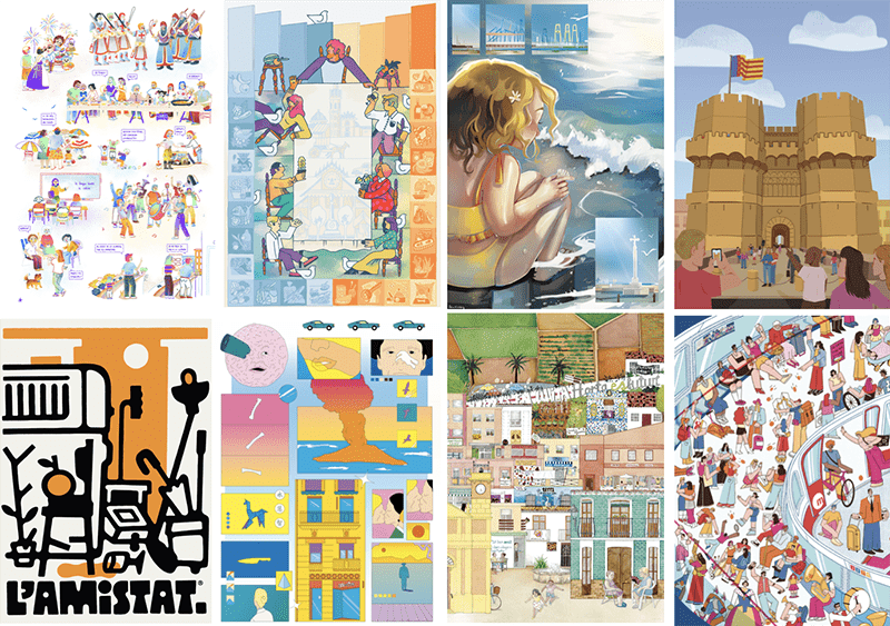 ‘València se ilustra’ presenta el futuro de la ilustración en su exposición final