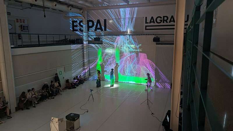 Espai LaGranja acoge un nuevo piloto de Artcast4D que une cuerpo, tecnología y reflexión crítica