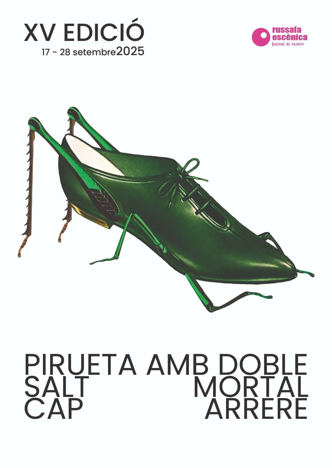 Con pirueta incorporada, Russafa Escènica – Festival de Tardor presenta el lema y cartel de la XV edición