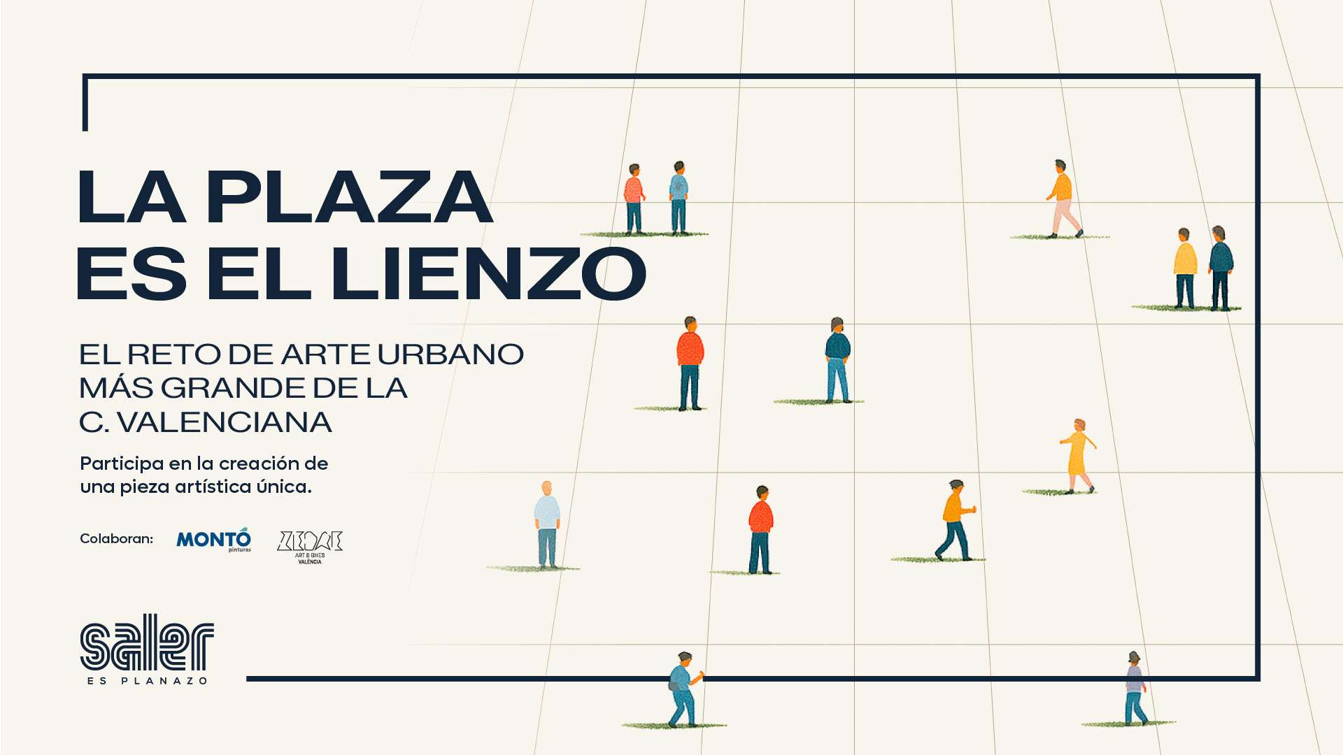 Más de 1.300 metros cuadrados de arte urbano valenciano darán vida a la nueva Plaza Sur de El Centro Comercial Saler