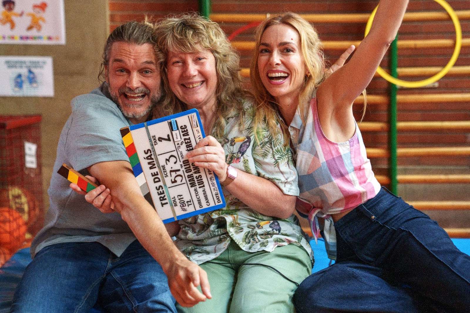 COMIENZA EL RODAJE DE “TRES DE MÁS”