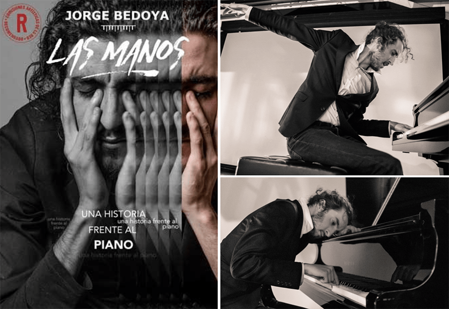 El pianista Jorge Bedoya ofrecerá su concierto “Las Manos” en el Teatro Chapí
