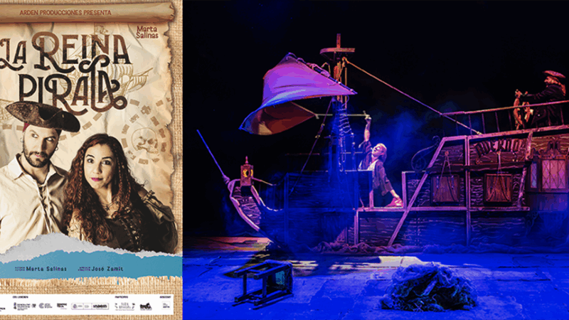 La Reina Pirata inaugura la programación familiar de Sala Russafa rompiendo moldes