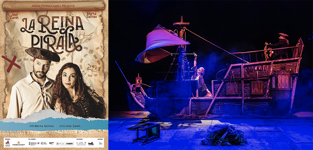 La Reina Pirata inaugura la programación familiar de Sala Russafa rompiendo moldes