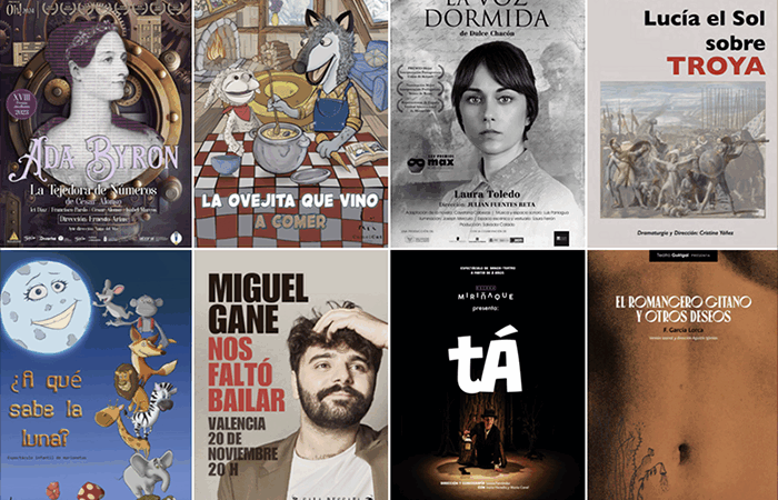 Las matemáticas de Ada Lovelace, los romances de Lorca o fragmentos de la literatura clásica griega entre las 10 propuestas de Sala Russafa para noviembre