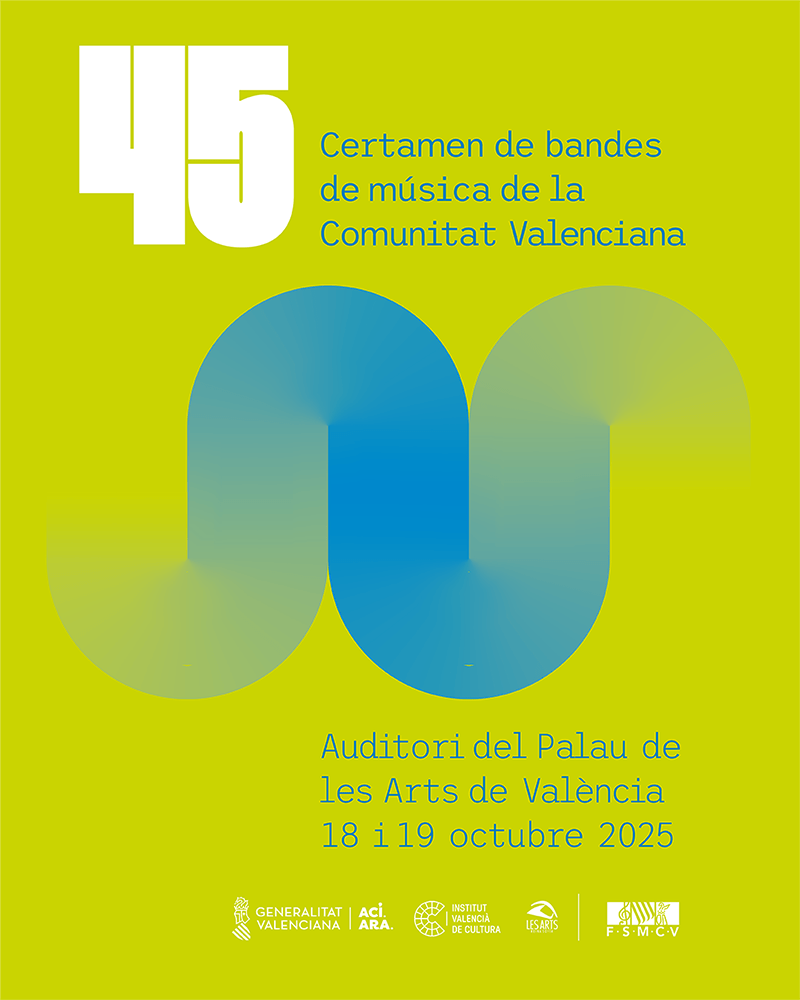El Institut Valencià de Cultura celebra el 45º Certamen de Bandas de Música de la Comunitat Valenciana