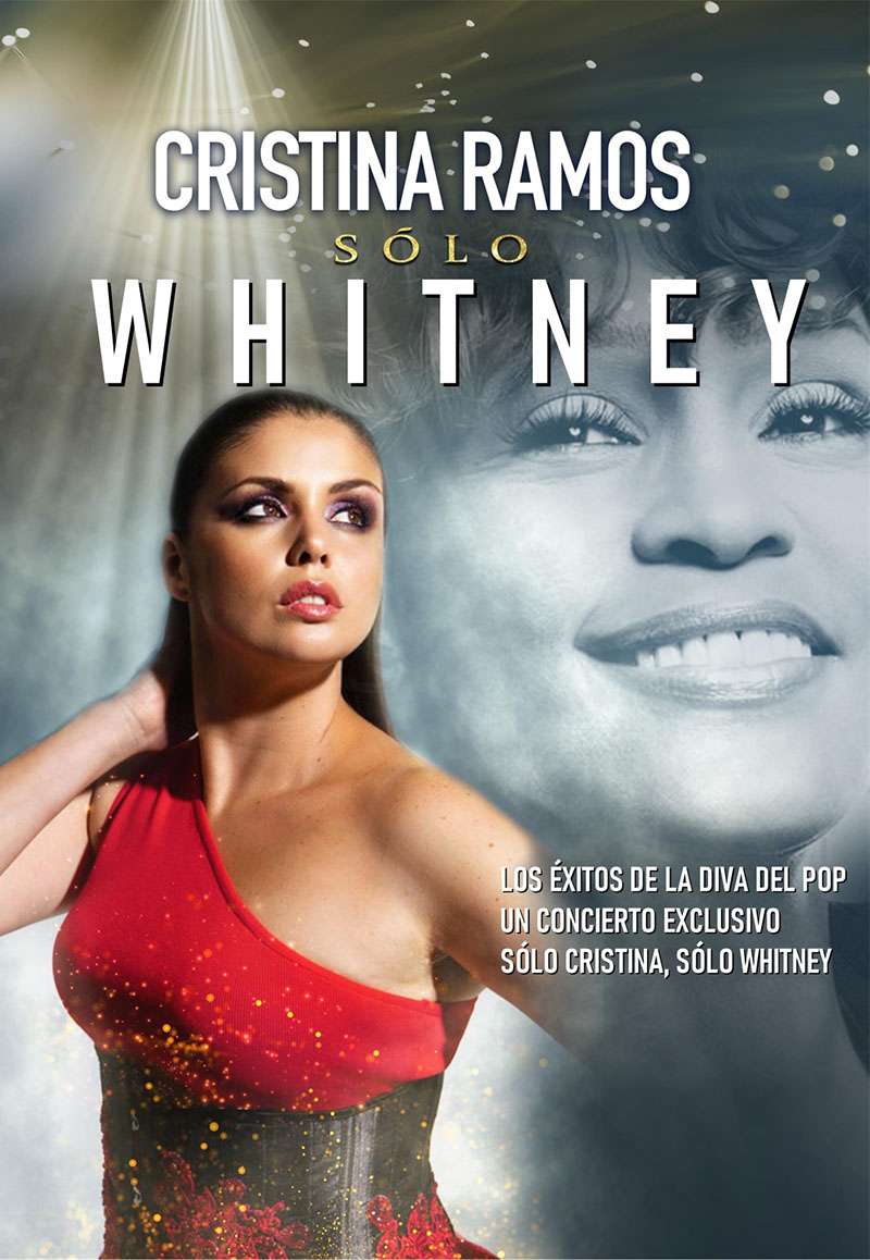 Cristina Ramos presenta en el Teatro Chapí su espectáculo musical “Sólo Whitney”