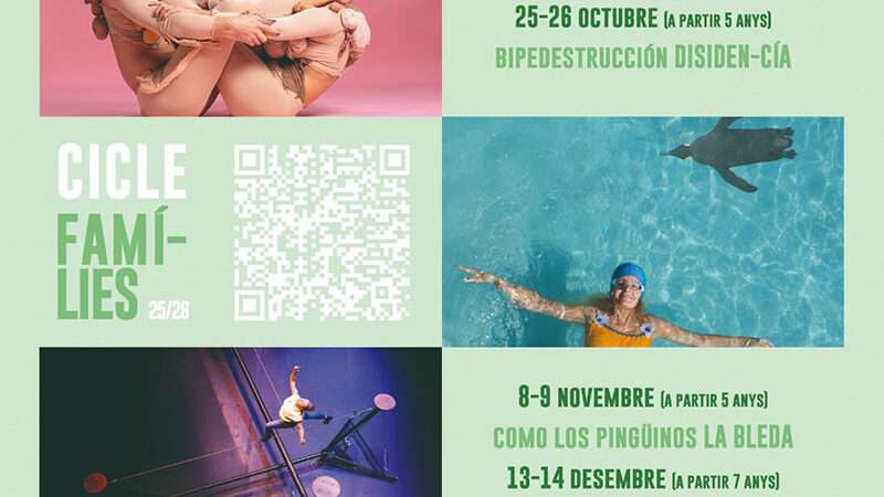 Anna Albaladejo abre el Cicle Famílies 2025–2026 con una experiencia poética y comunitaria sobre la memoria y la naturaleza