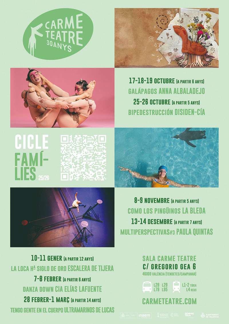 Anna Albaladejo abre el Cicle Famílies 2025–2026 con una experiencia poética y comunitaria sobre la memoria y la naturaleza