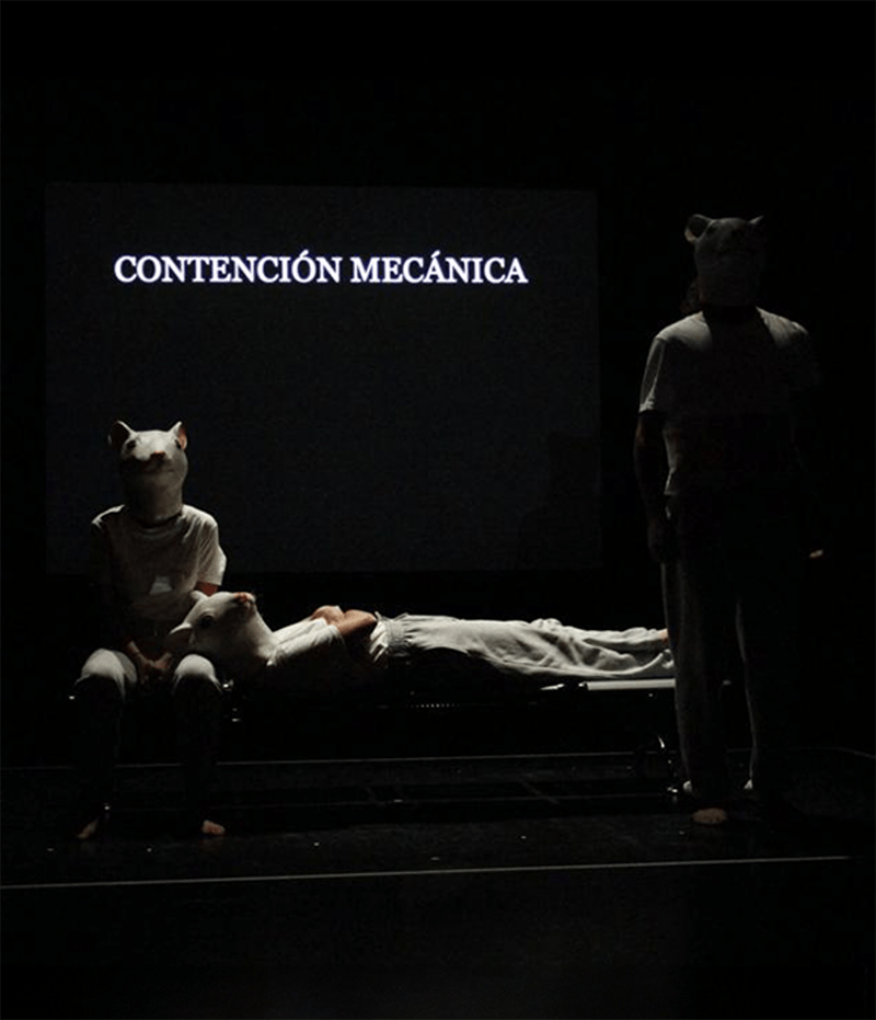 “Contención mecánica”: el teatro que rompe el silencio sobre la violencia psiquiátrica llega al Teatro Off de Valencia