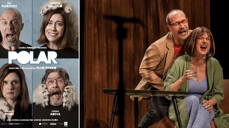 Rulo Pardo presenta en el Teatro Chapí su comedia “Polar”