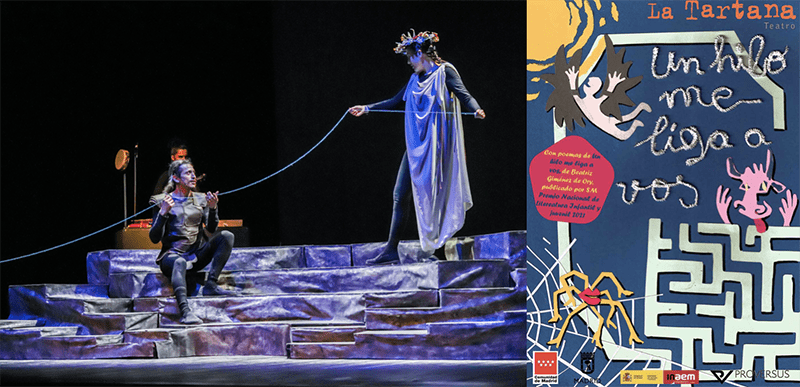 La Sala L’Horta acerca los mitos griegos a los jóvenes con la adaptación teatral del poemario de Beatriz Giménez Ory galardonado con el Premio Nacional de Literatura Infantil