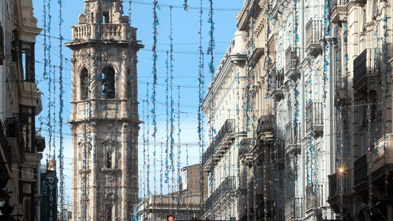 Un espectáculo de música, pólvora y más elementos de iluminación protagonizarán el encendido de las luces de Navidad de Valencia