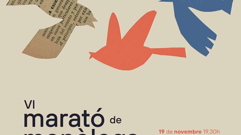 VI Maratón de Monólogos de AVEET, 6 historias de 10 minutos para conocer la voz de la escena valenciana